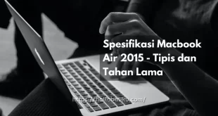 Spesifikasi Macbook Air 2015