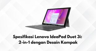 Spesifikasi Lenovo IdeaPad Duet 3i