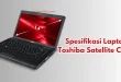 Spesifikasi Laptop Toshiba Satellite
