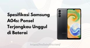 Spesifikasi Samsung A04s